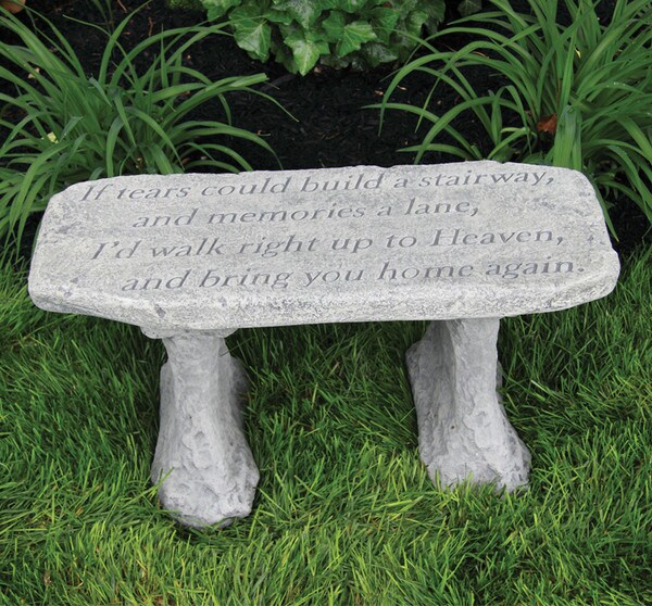 Memorial Garden If tears could build a stairway and memories a lane